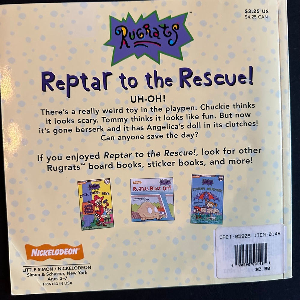 Nickelodeon Rugrats Books set (2) - Picture 5 of 5